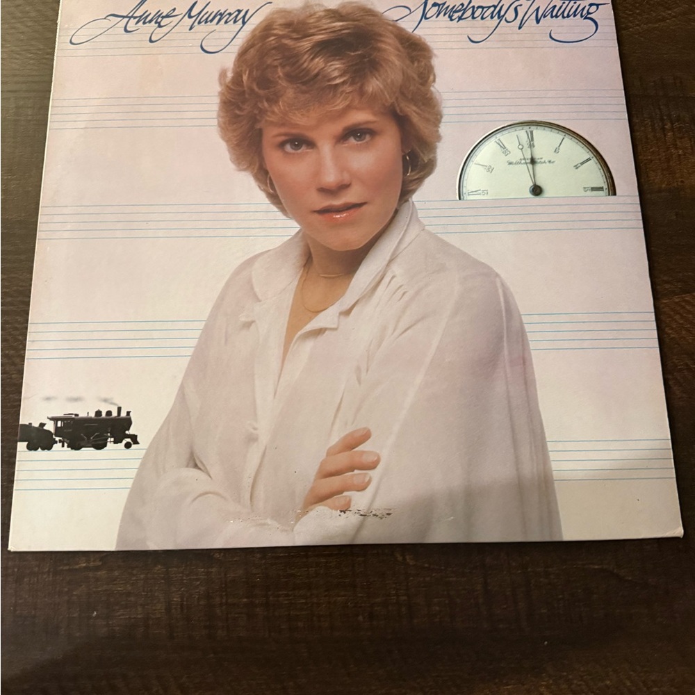 Anne Murray Somebodys Waiting 33 LP Album Capitol Records Vintage Vinyl
